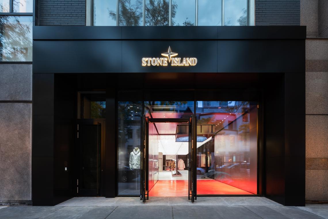 OMA/AMO rethinks Stone Island retail identity | Urbanize Chicago
