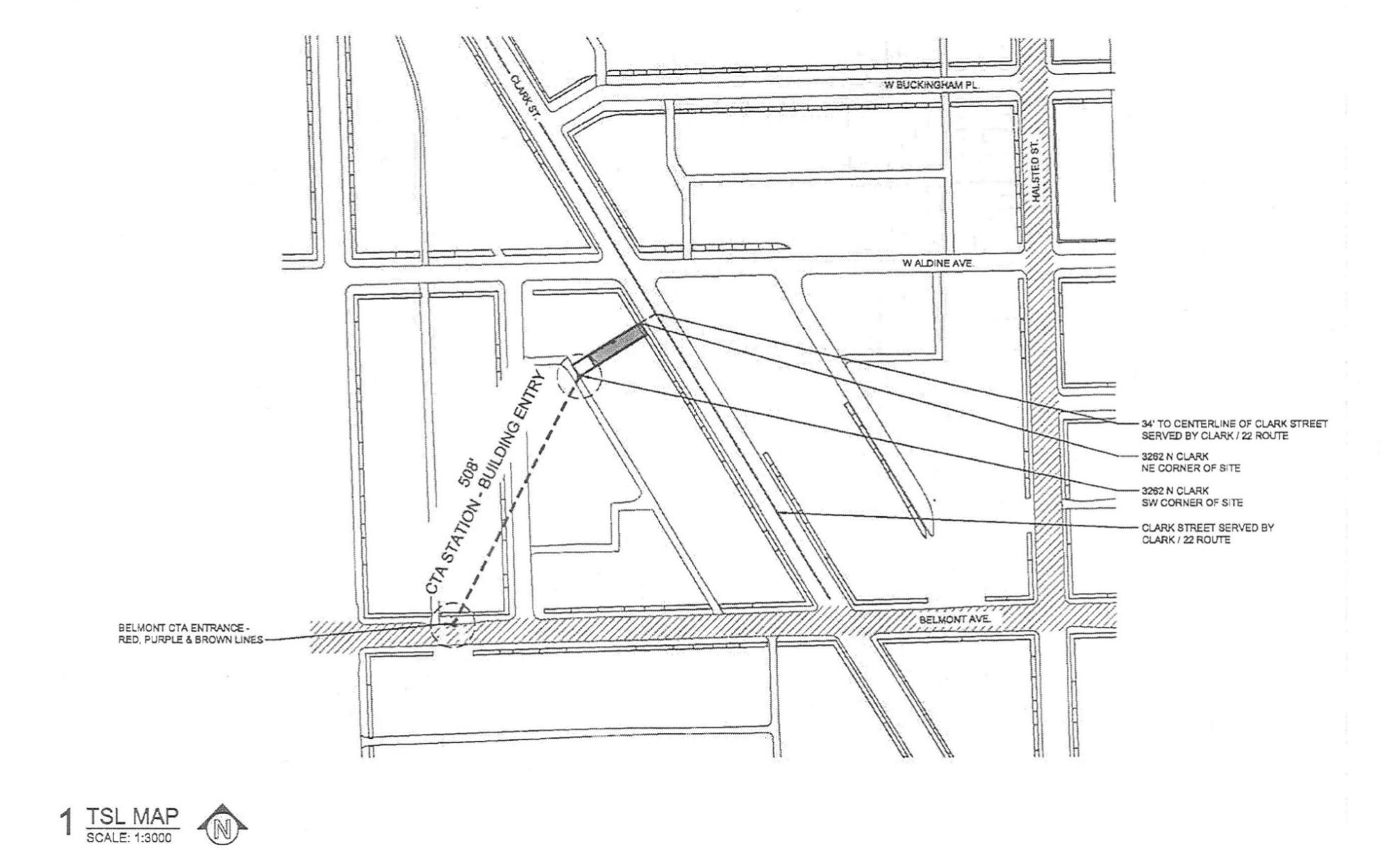 Demo permit issued at 3262 N. Clark | Urbanize Chicago