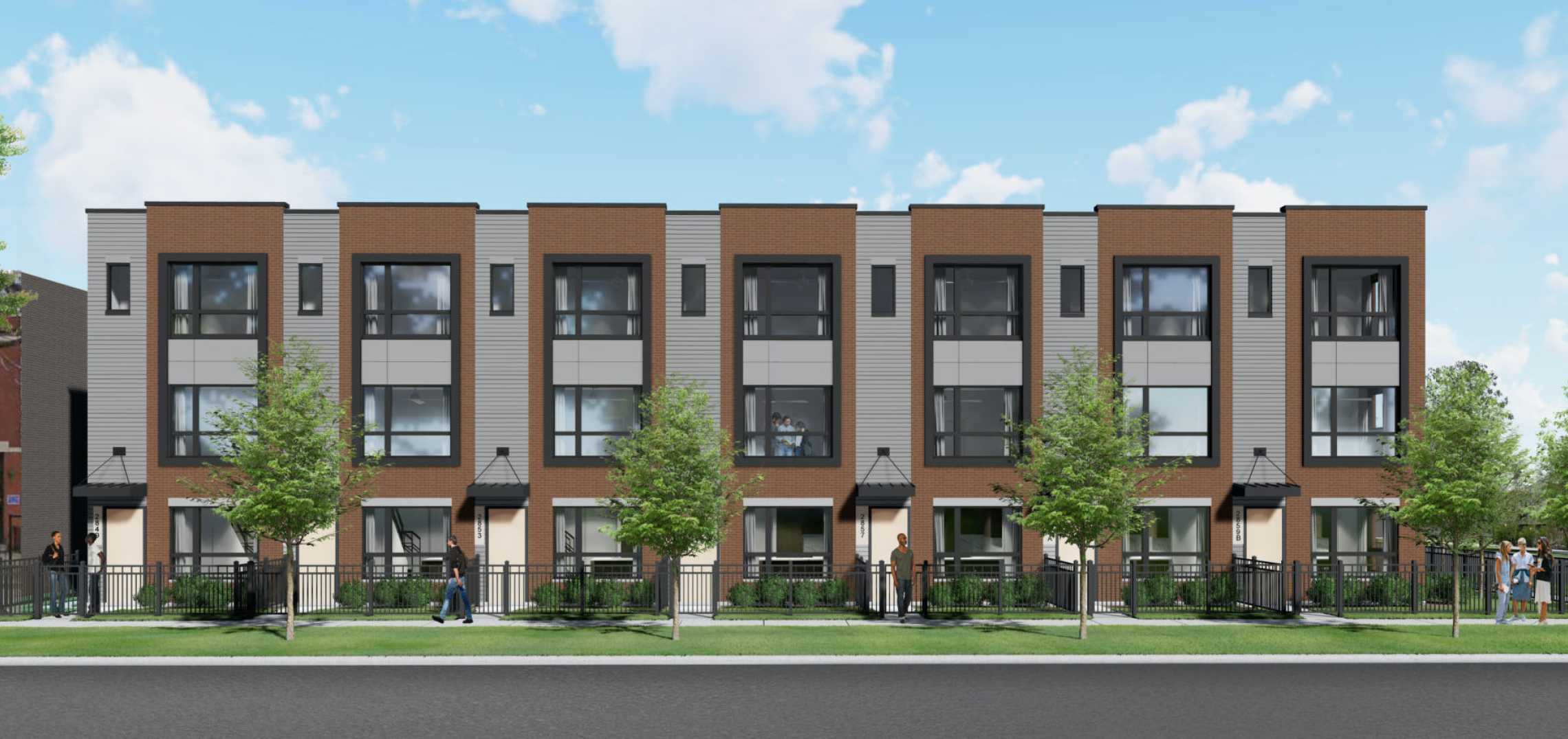Developer cuts ribbon on affordable townhomes in East Garfield Park