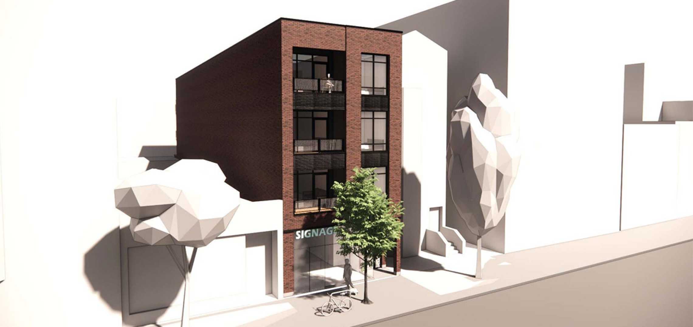 Permit issued for 3355 N. Southport The mixed-use project will have 6 units and retail space