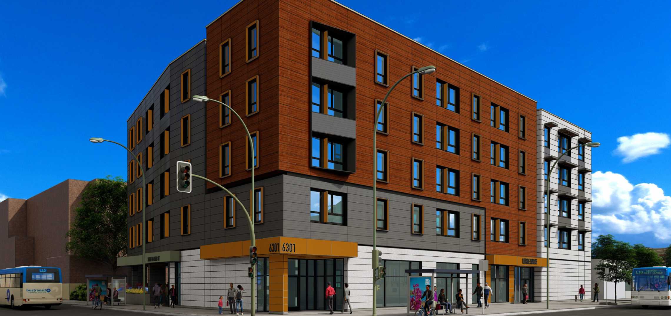 Full building permit issued for mixed-use affordable development at ...