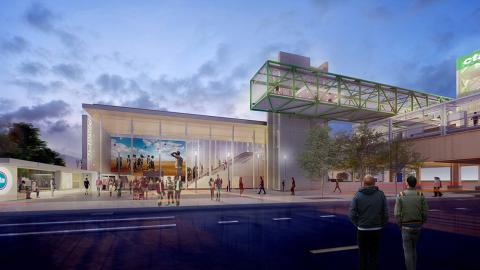 Damen CTA Green Line Station