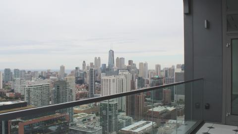 43rd Floor Penthouse View at The Row Fulton Market