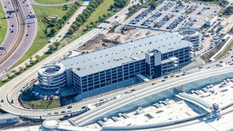 O'Hare Terminal 5 Parking Garage Grand Opening
