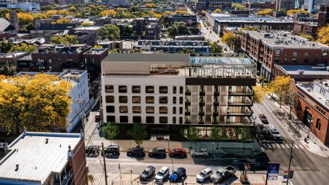 Backbeat Hotel at 3257 N. Halsted