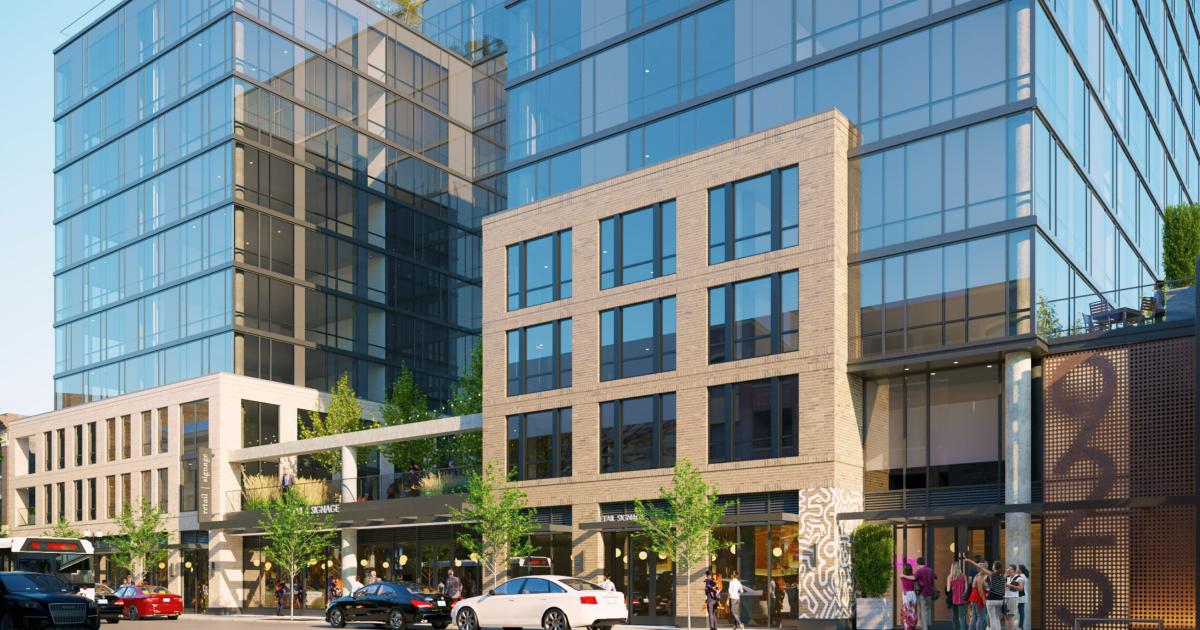 Rendering Emerges For Mixed-use Development At 925 W. Belmont 