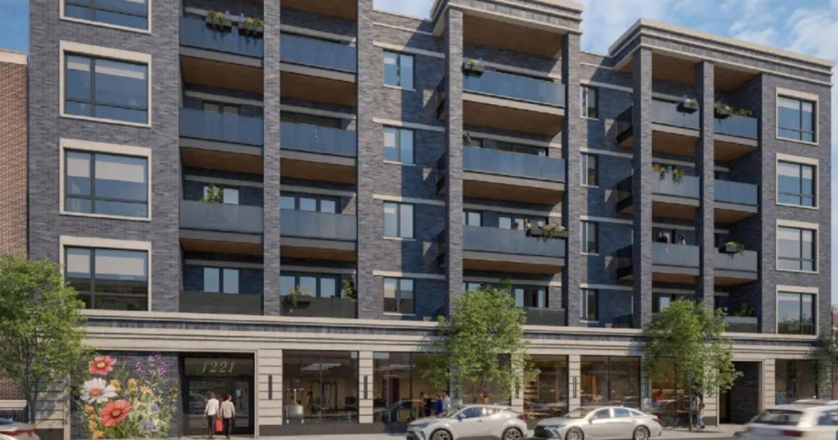Full building permit issued for development at 1215 W. Belmont