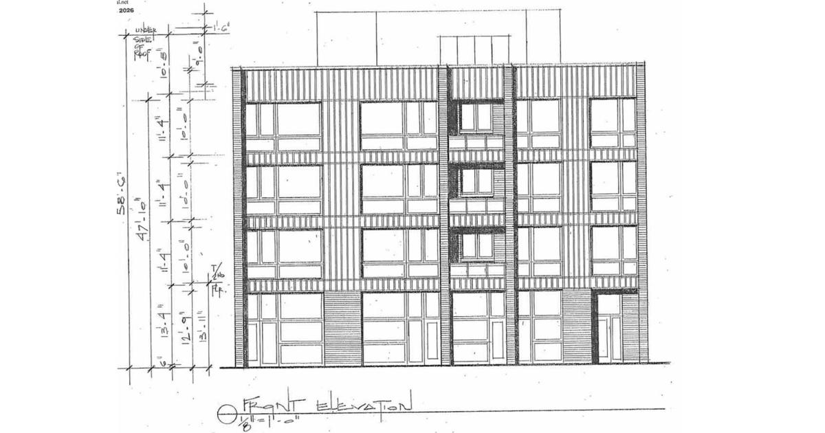 Full building permit issued for development at 526 N. Western