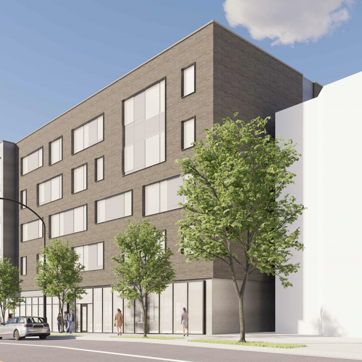 Transit-oriented apartments pitched for the corner of Addison and  Ravenswood | Urbanize Chicago